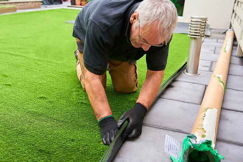 AV Flooring supply and fit artificial grass in Huddersfield.